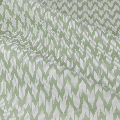 Sanderson Hutton Pencil Pleat Curtains - Sage