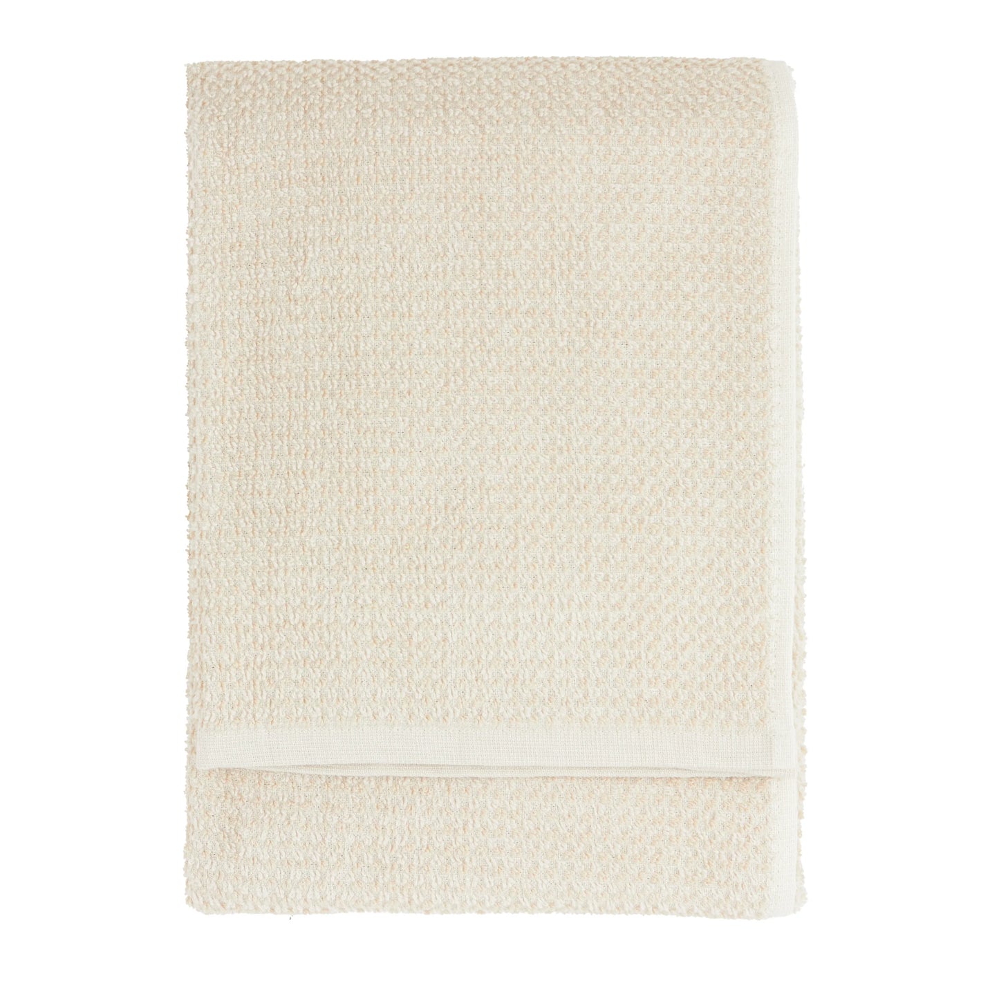 Yard Hebden Waffle Bath Towels - Stone