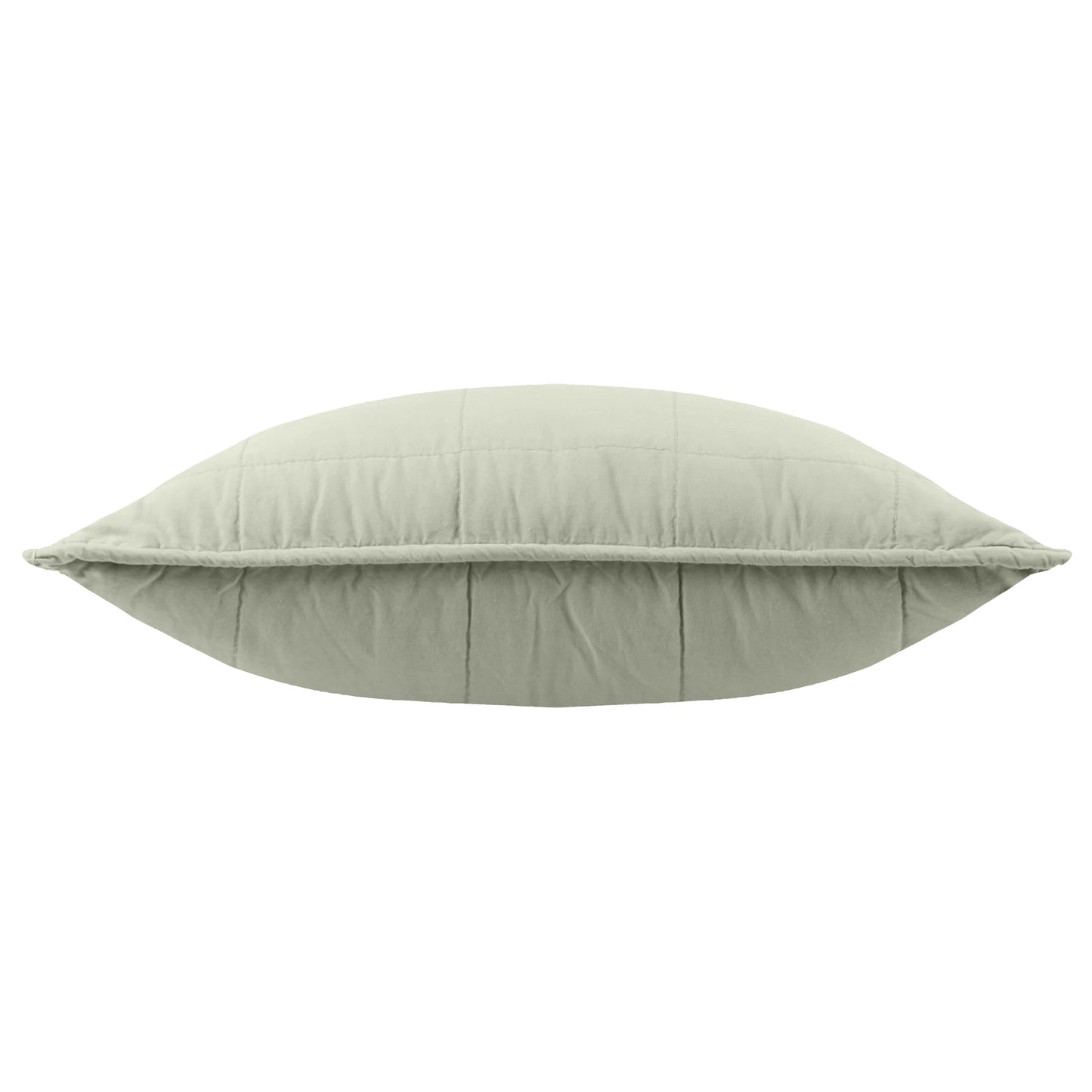 Yard Hebden Washed Cotton Cushion - Bay Green