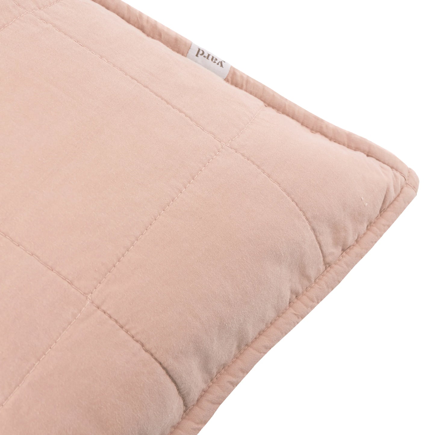 Yard Hebden Washed Cotton Cushion - Cotta