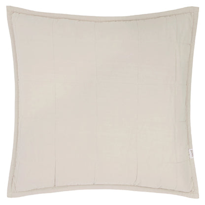 Yard Hebden Washed Cotton Cushion - Stone