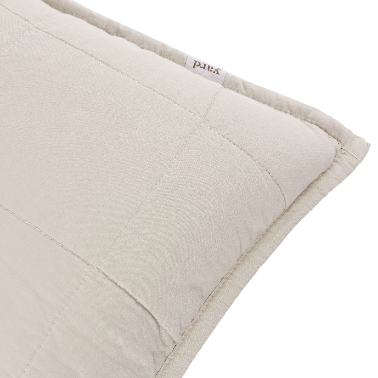 Yard Hebden Washed Cotton Cushion - Stone