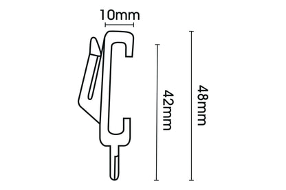Harrison Drape Standard Drape Uncorded PVC Curtain Track