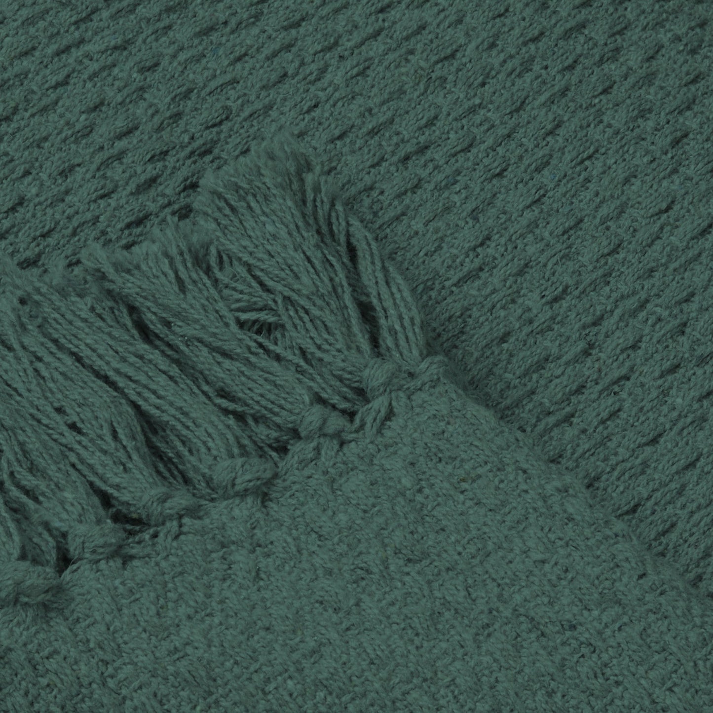 Hayden Bedspread by Drift Home in Green 200cm x 200cm - Bedspread - Drift Home