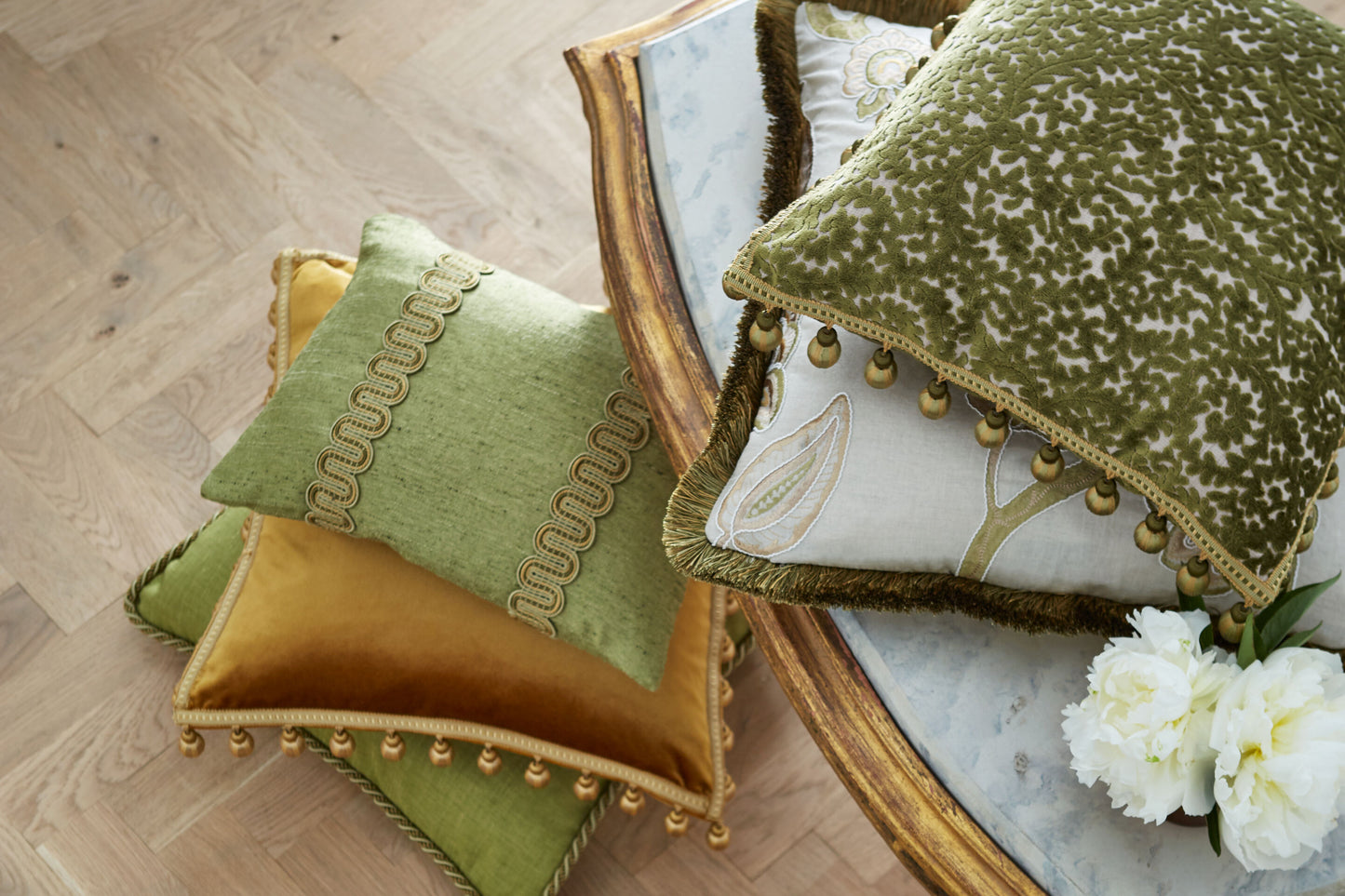 Hallis Antoinette Key Tassel - Gold