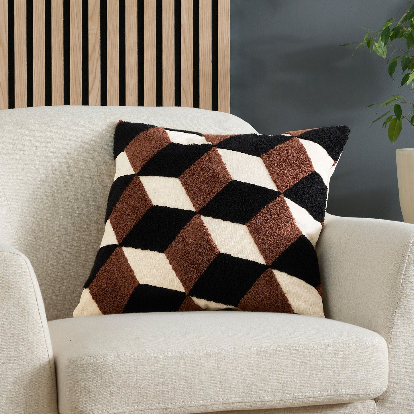 Appletree Hygge Jett Cushion - Multi