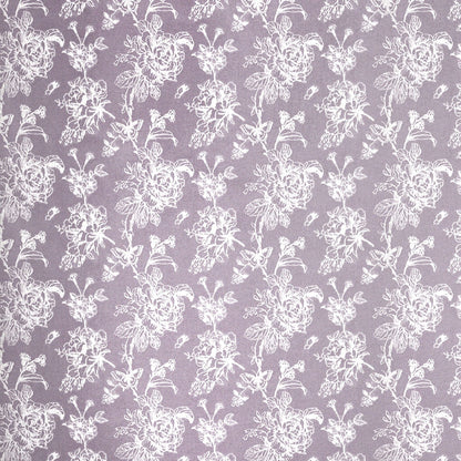 Jasmine Pair of Pencil Pleat Curtains With Tie-Backs by Dreams & Drapes Woven in Lavender - Pair of Pencil Pleat Curtains With Tie-Backs - Dreams & Drapes Woven