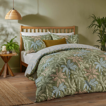 Duvet Day Kentia Duvet Cover Set - Palm Green