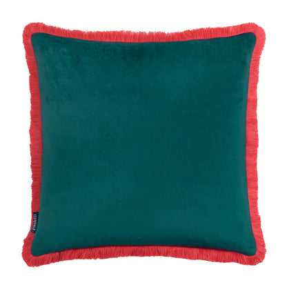 Furn Les Animaux Croc Monsieur Cushion - Teal