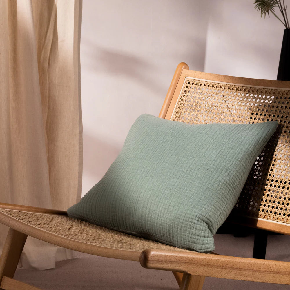 Yard Lark Cushion - Eucalyptus