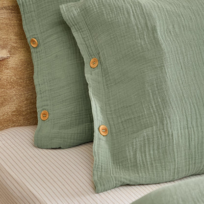 Yard Lark Duvet Cover Set - Eucalyptus