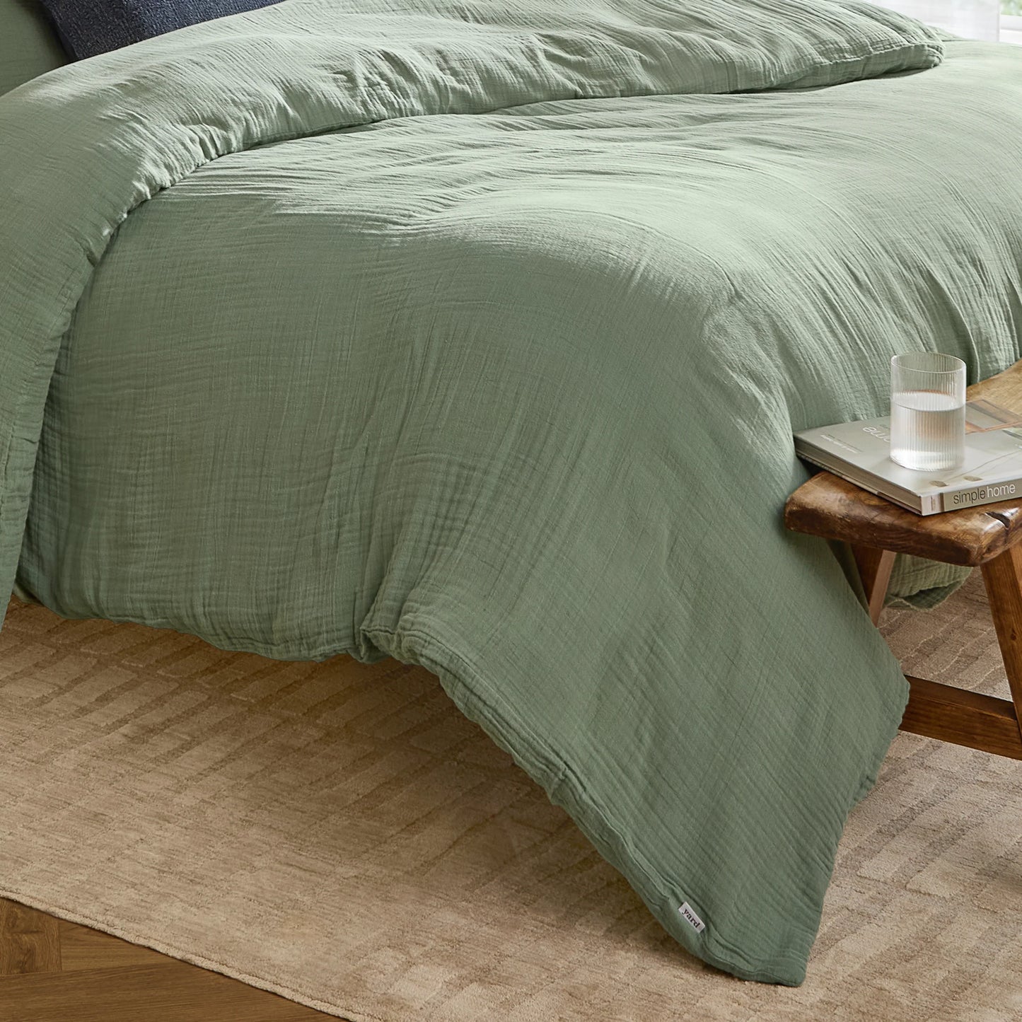 Yard Lark Duvet Cover Set - Eucalyptus