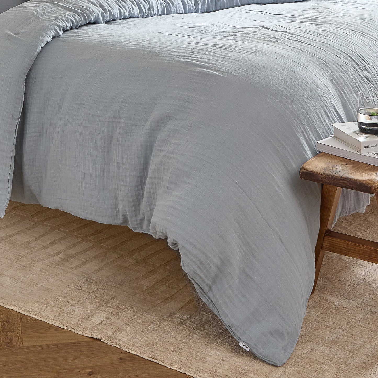 Yard Lark Duvet Cover Set - Mineral Blue