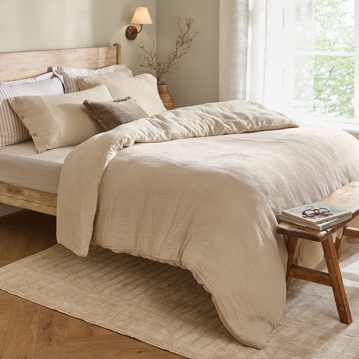 Yard Lark Duvet Cover Set - Natural