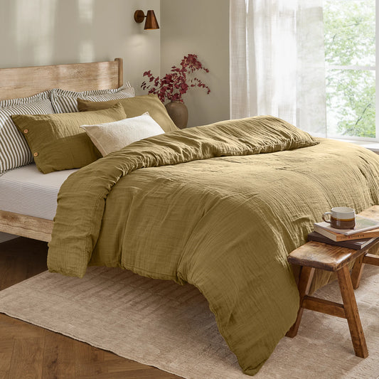 Yard Lark Duvet Cover Set - Olive