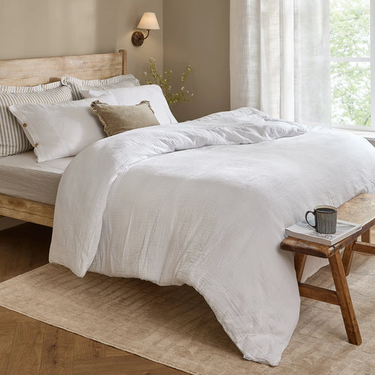Yard Lark Duvet Cover Set - White