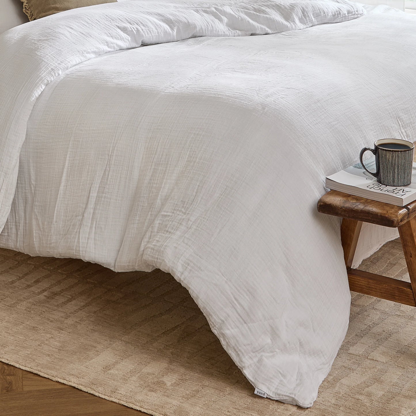 Yard Lark Duvet Cover Set - White