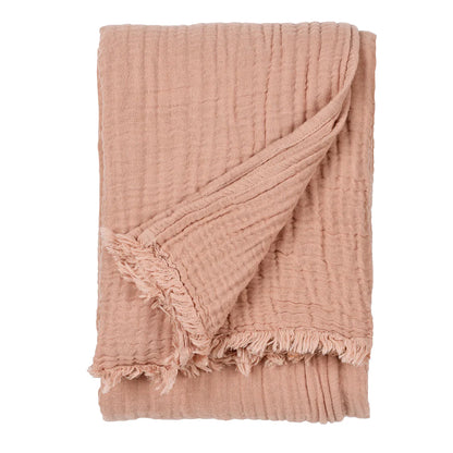 Yard Lark Throw - Pink Clay
