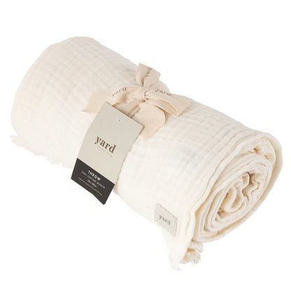 Yard Lark Throw - White