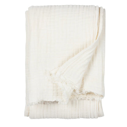 Yard Lark Throw - White