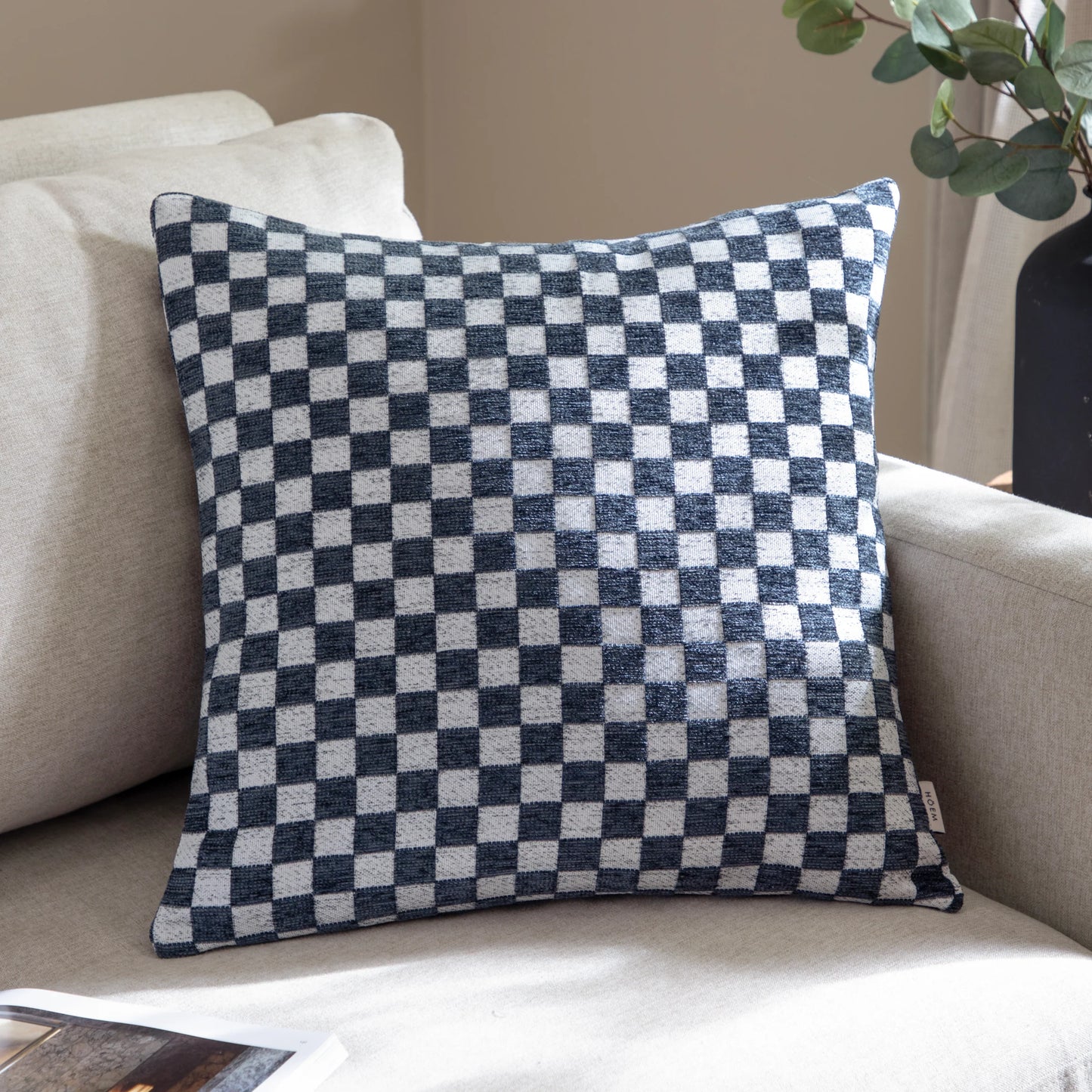 HÖEM Larro Cushion - Slate Blue
