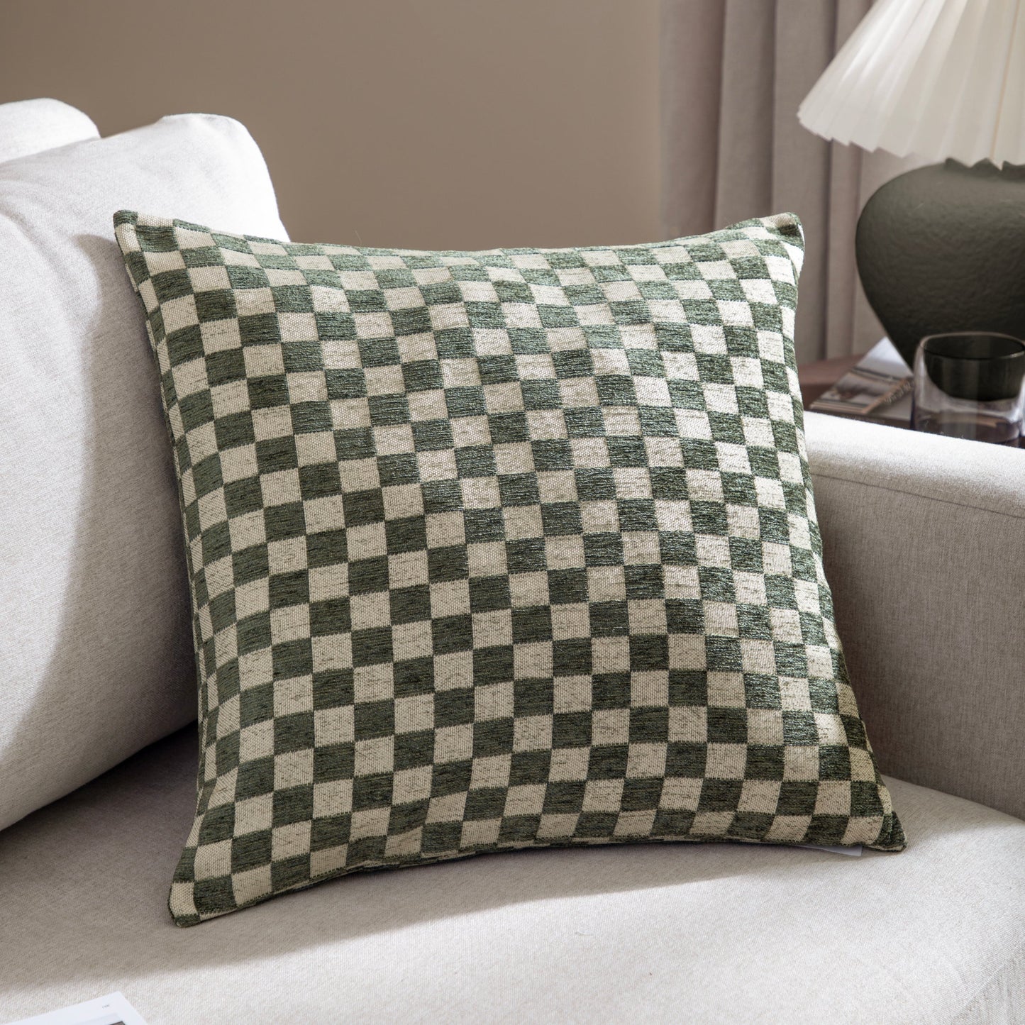 HÖEM Larro Cushion - Smoke Green
