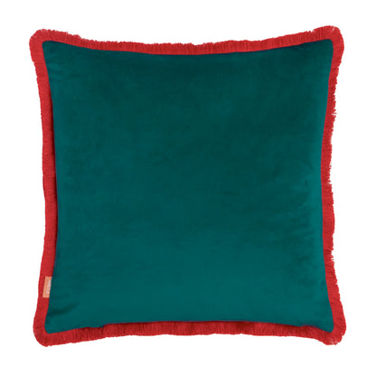 Furn Les Animaux Tigress Cushion - Emerald