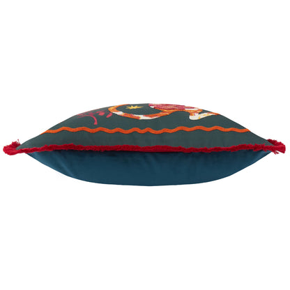 Furn Les Animaux Tigress Cushion - Emerald