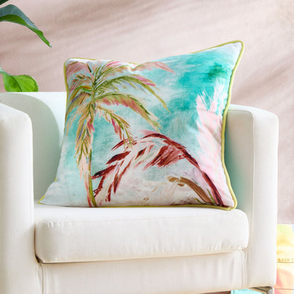 Leilani Cushion by Appletree Style in Green 55 x 55cm - Cushion - Appletree Style