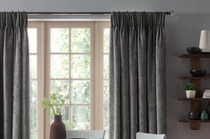 Hallis Neo Premium Clear Faceted Ball 35mm Metal Curtain Pole - Spun Brass