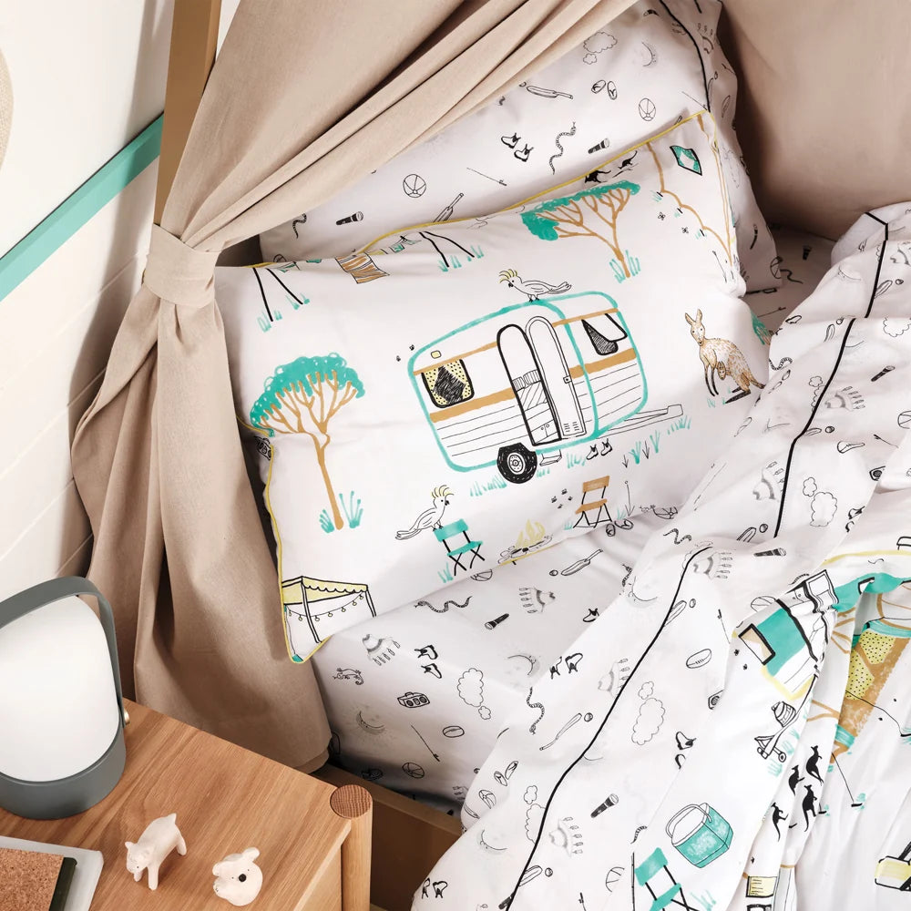 Linen House Down By The River Duvet Cover Set - Multicolour