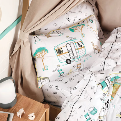 Linen House Down By The River Duvet Cover Set - Multicolour