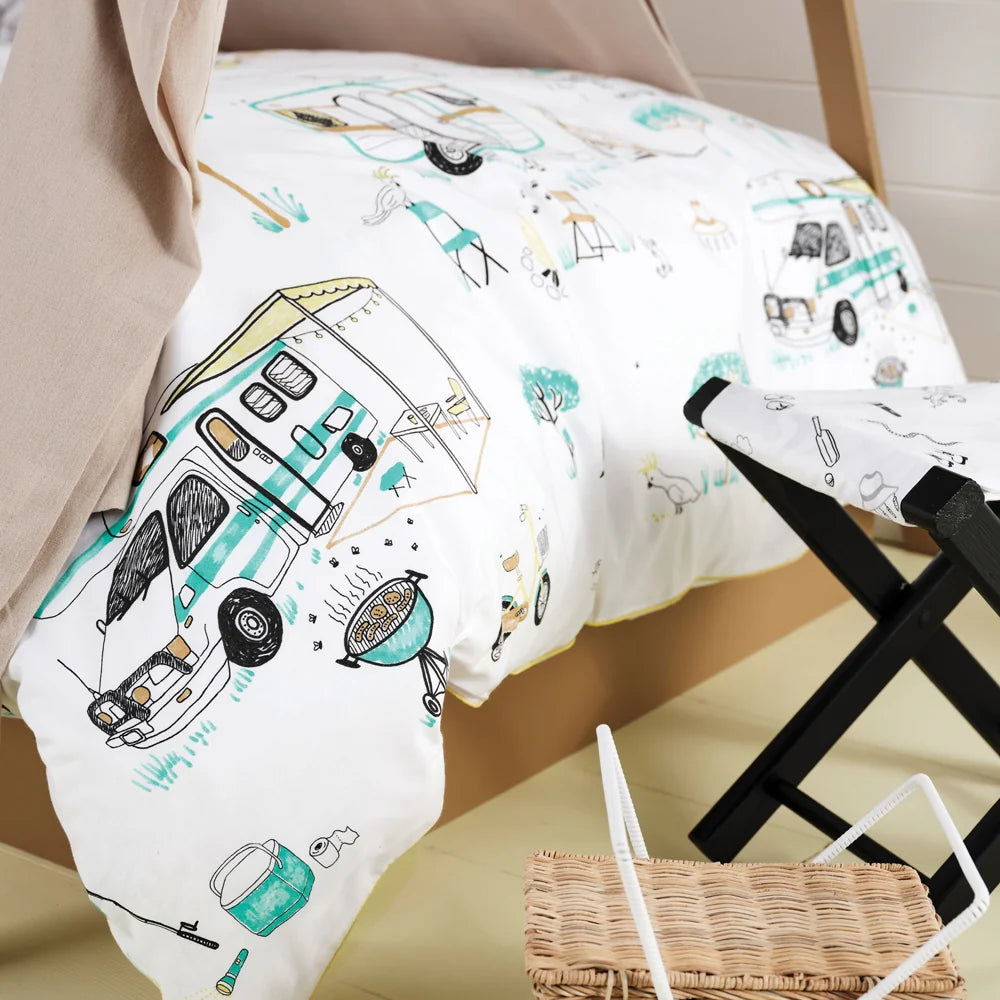Linen House Down By The River Duvet Cover Set - Multicolour