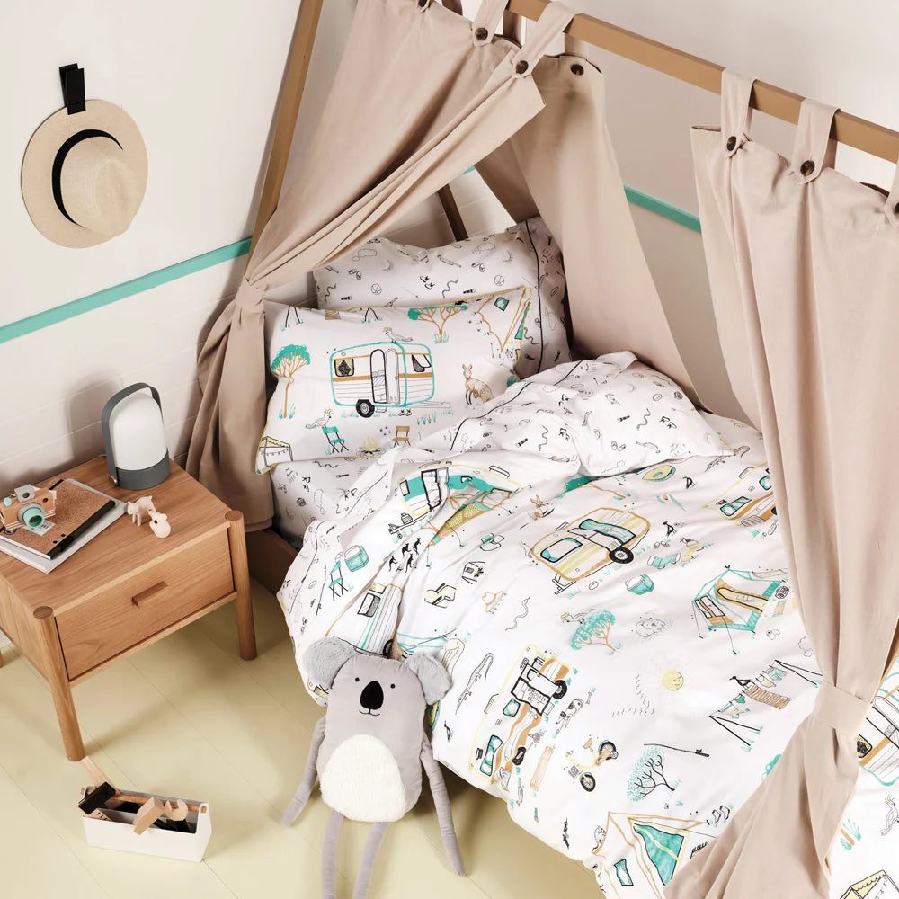 Linen House Down By The River Duvet Cover Set - Multicolour