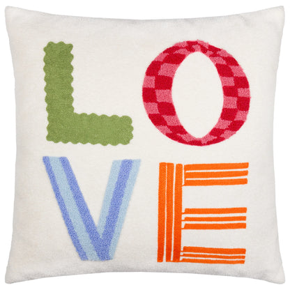 Furn Love Tuft Cushion - Multicolour