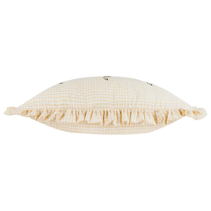 Furn Les Petite Fleurs Cushion - Natural