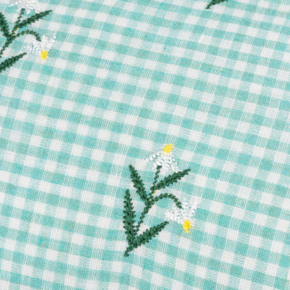 Furn Les Petite Fleurs Cushion - Spring Green