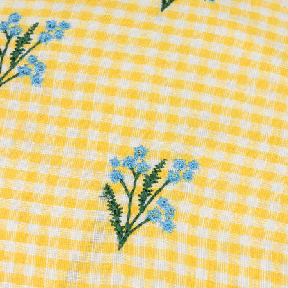Furn Les Petite Fleurs Cushion - Yellow