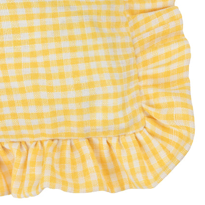 Furn Les Petite Fleurs Cushion - Yellow