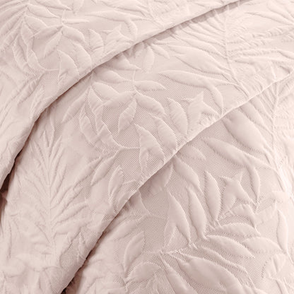 Luana Bedspread by Serene in Blush 230cm X 200cm - Bedspread - Serene