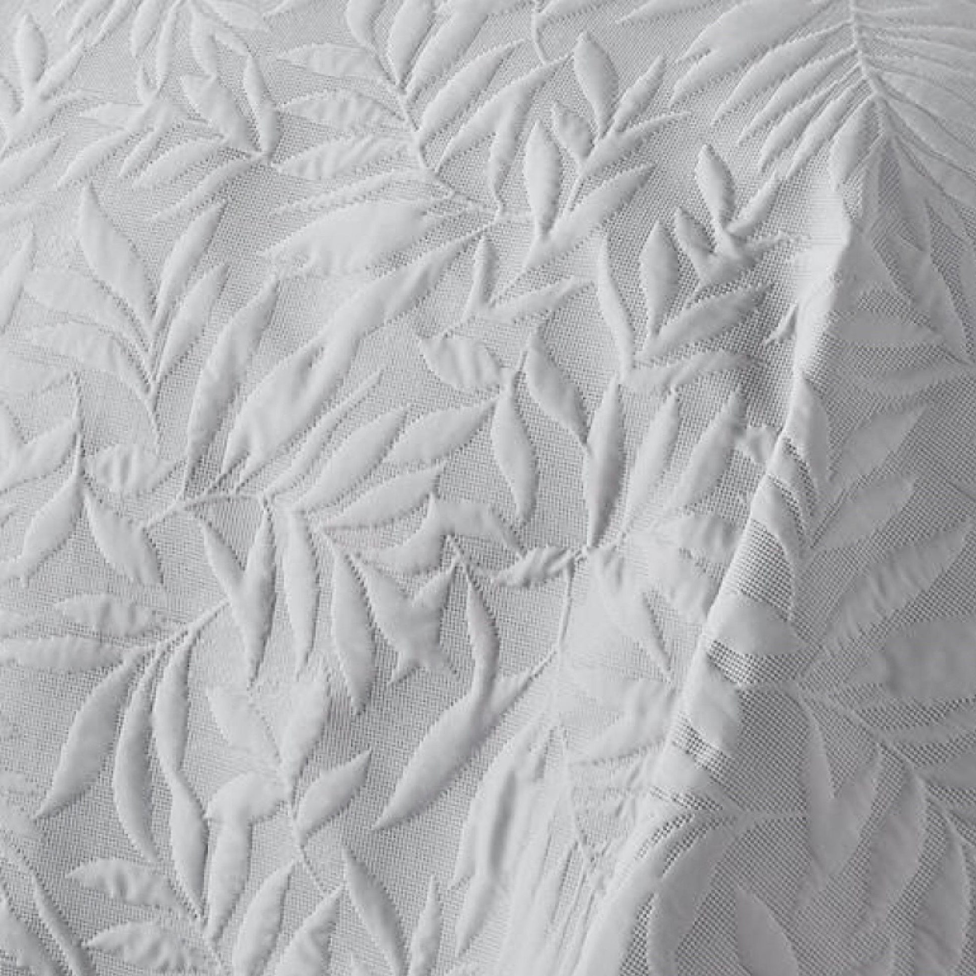 Luana Bedspread by Serene in Silver 230cm X 200cm - Bedspread - Serene