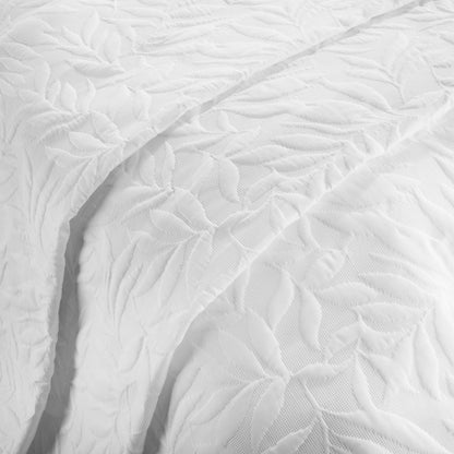 Luana Bedspread by Serene in White 230cm X 200cm - Bedspread - Serene