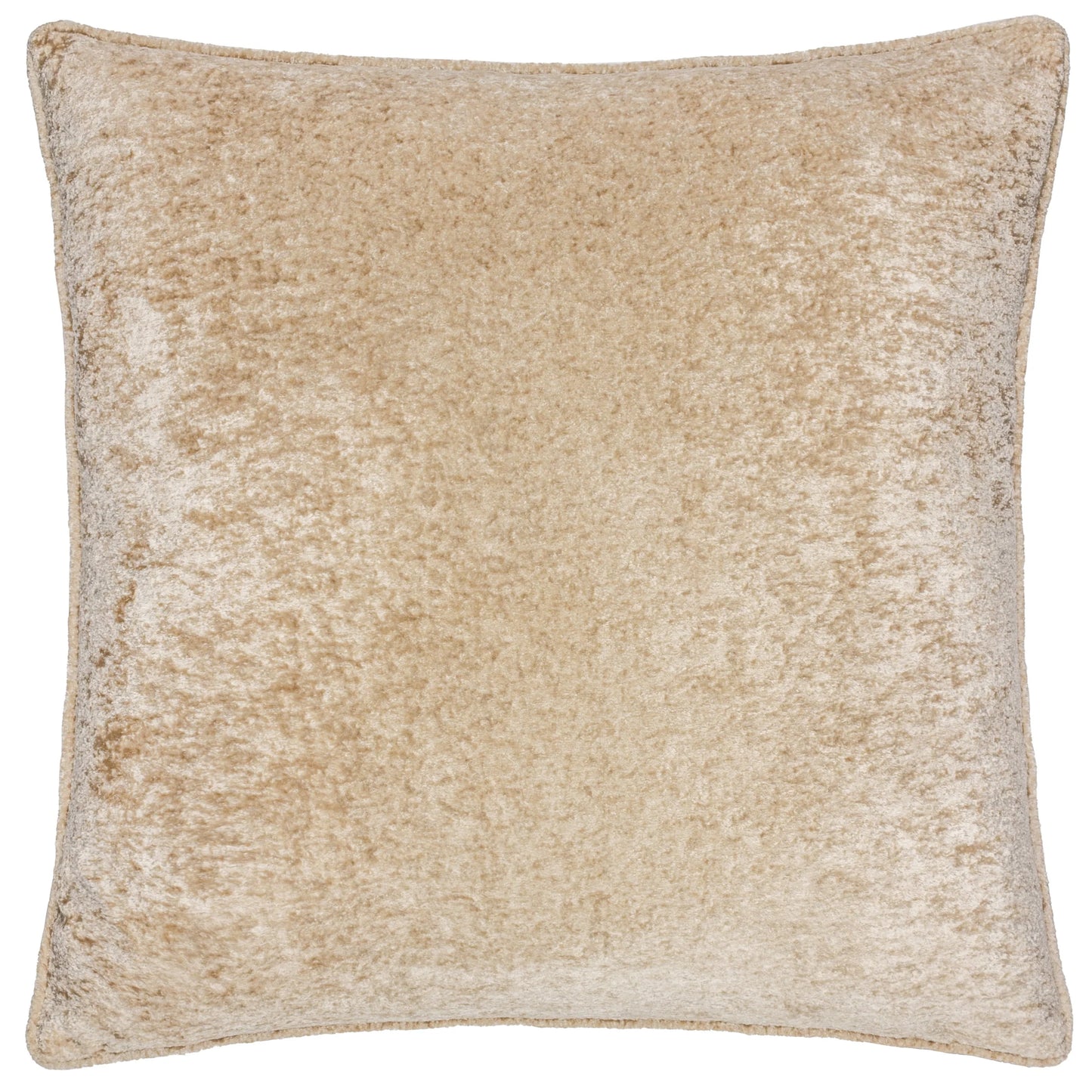 Paoletti Lustre Velvet Cushion - Champagne