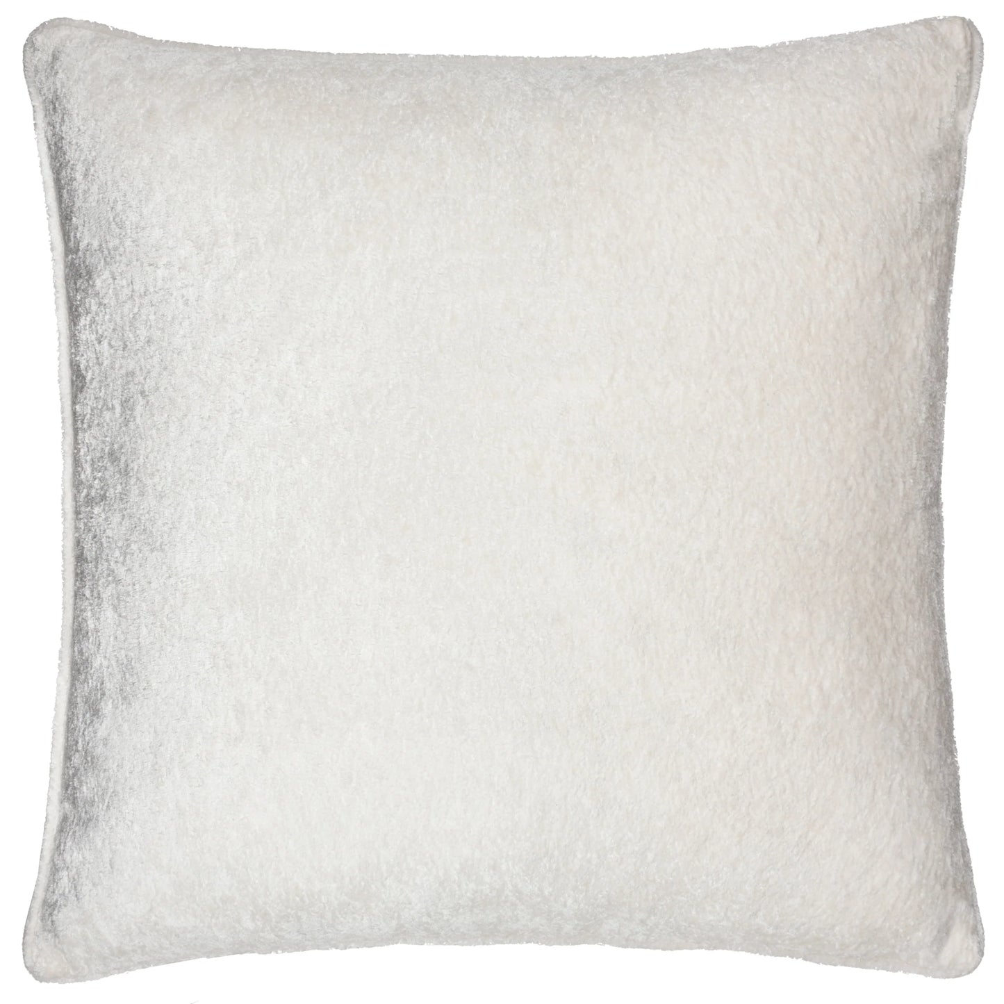 Paoletti Lustre Velvet Cushion - Ivory