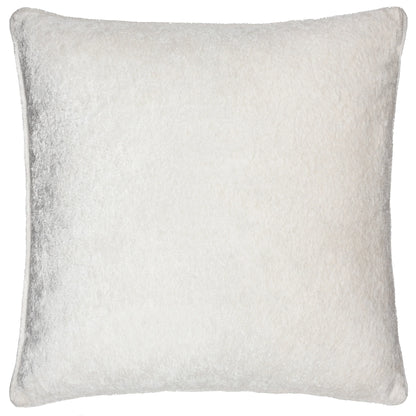 Paoletti Lustre Velvet Cushion - Ivory