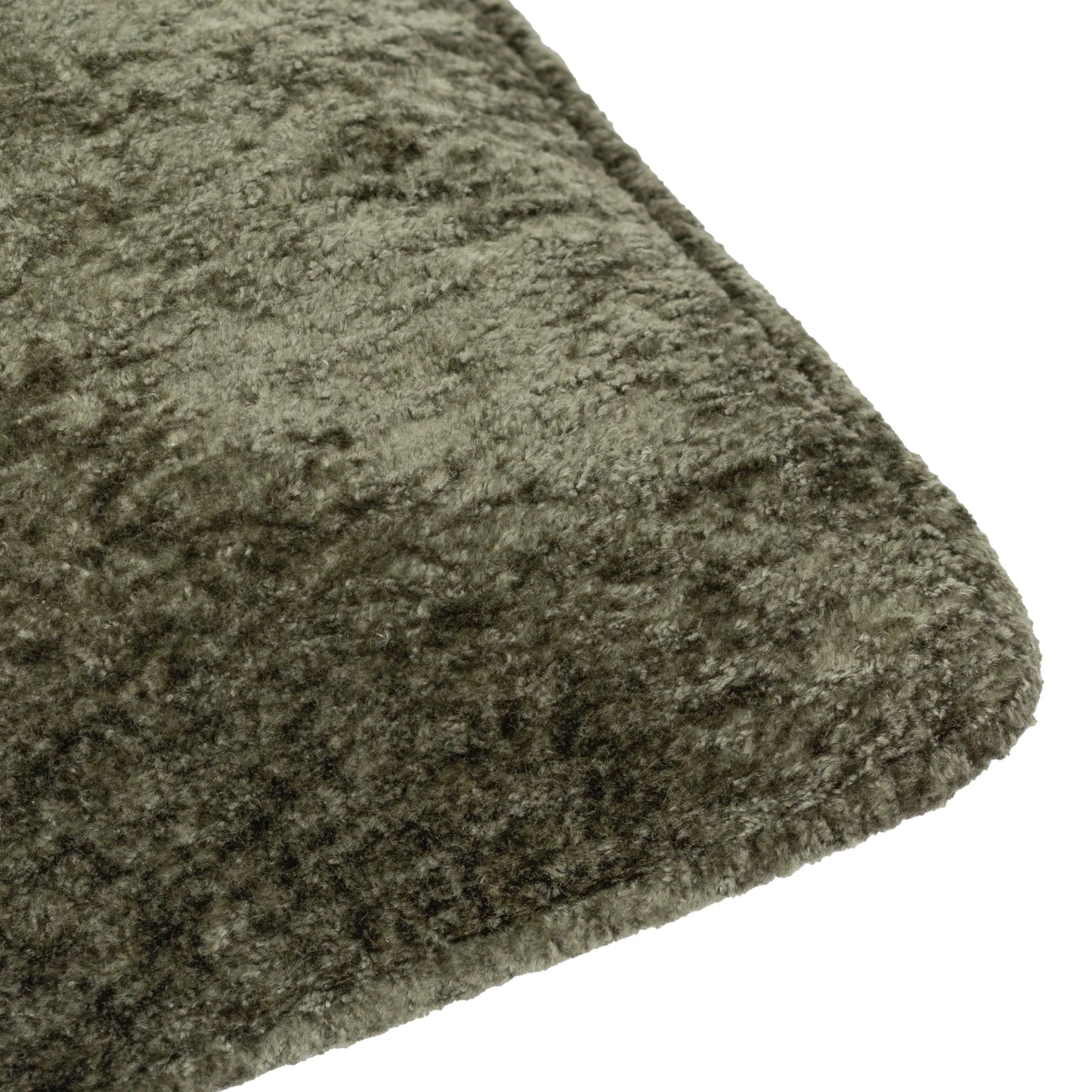 Paoletti Lustre Velvet Cushion - Malachite Green