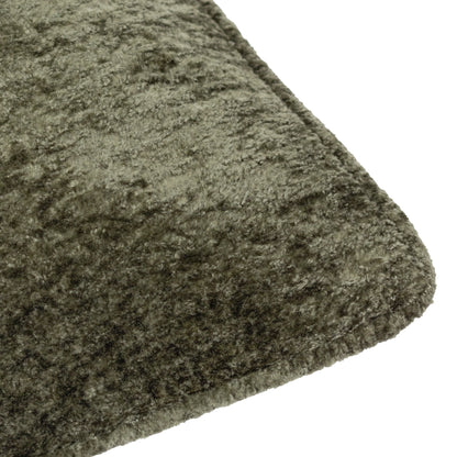 Paoletti Lustre Velvet Cushion - Malachite Green