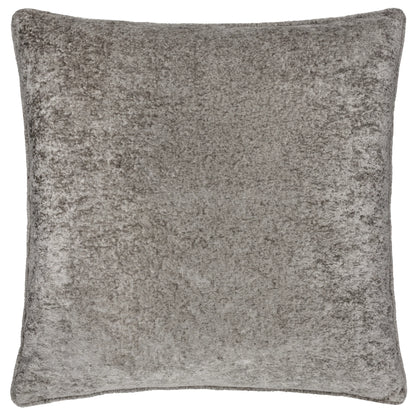 Paoletti Lustre Velvet Cushion - Pewter