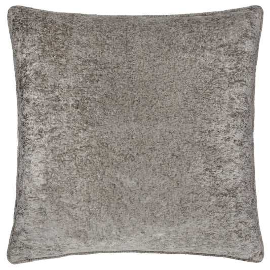 Paoletti Lustre Velvet Cushion - Pewter