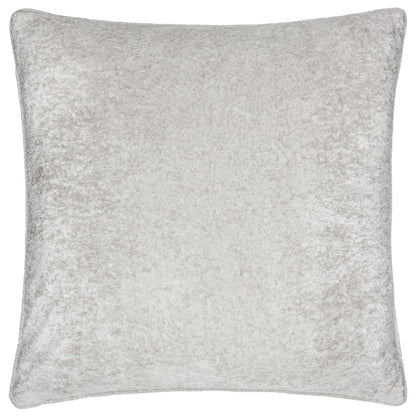 Paoletti Lustre Velvet Cushion - Silver